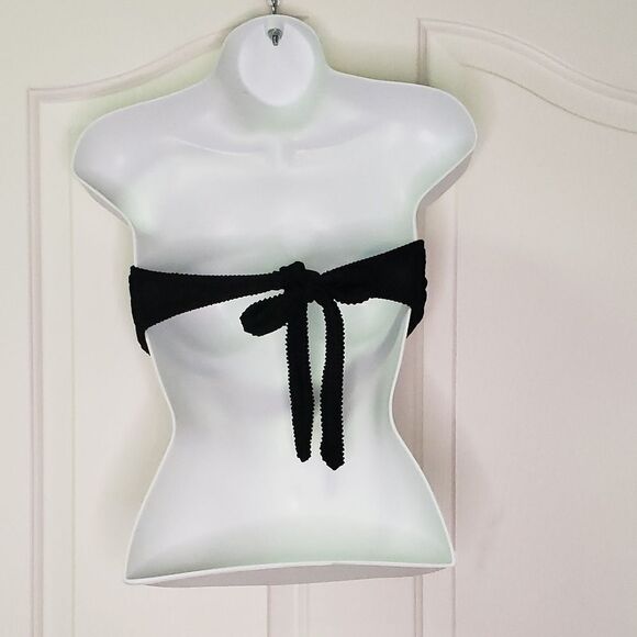 NWT Zaful Strapless Textured Bikini Top - Picture 4 of 5